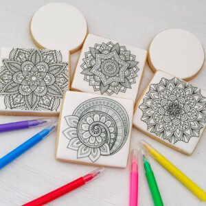 Colouring in cookies – Mandala