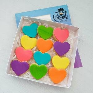Rainbow Mini Hearts