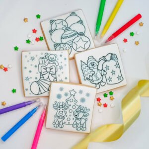 Colour Your Own Cookies – 4 pack
