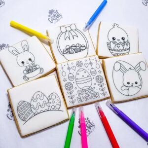 Colour Your Own Easter Cookies!