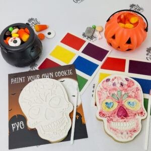 Paint Your Own Halloween Cookie